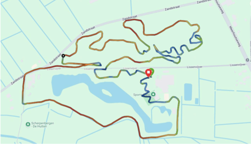 charity biking parcours 2026